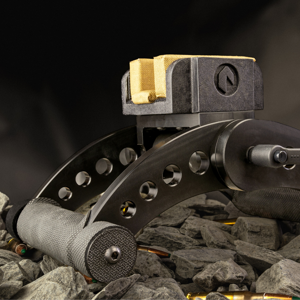 BHI DISTRIBUTION | Fortis Ultralite Cradle Rest – Support arrière réglable ultraléger tir longue distance