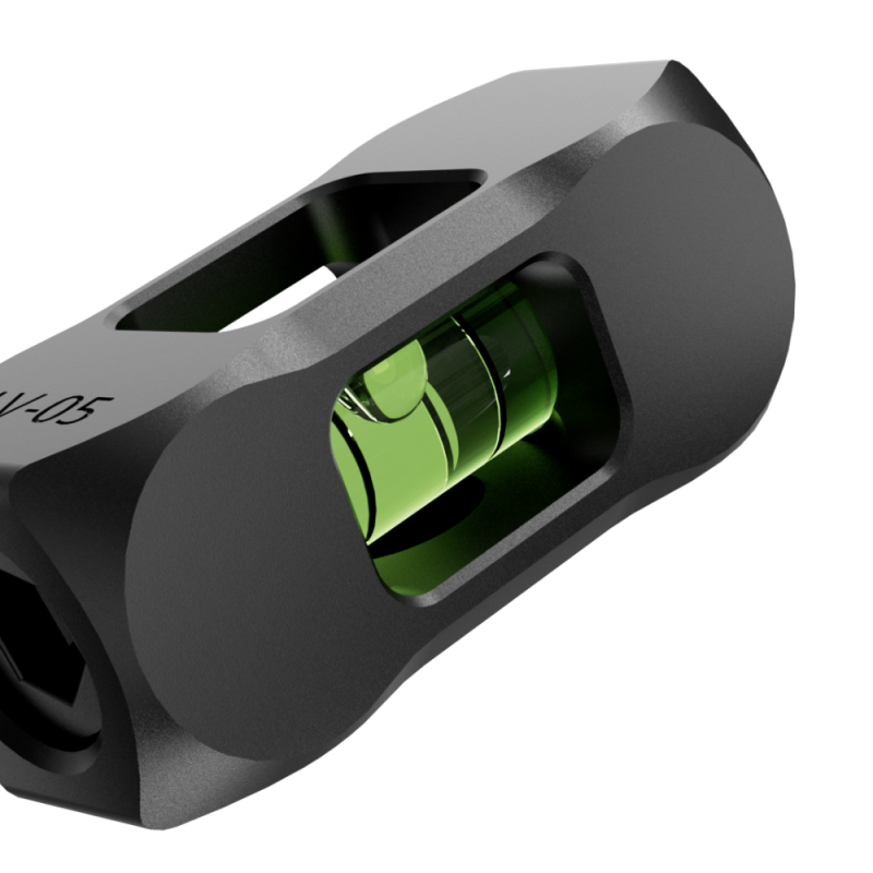 BHI DISTRIBUTION | LV-05 Scope Alignment Tool – Magnetic Bubble Level for Reticle Setup