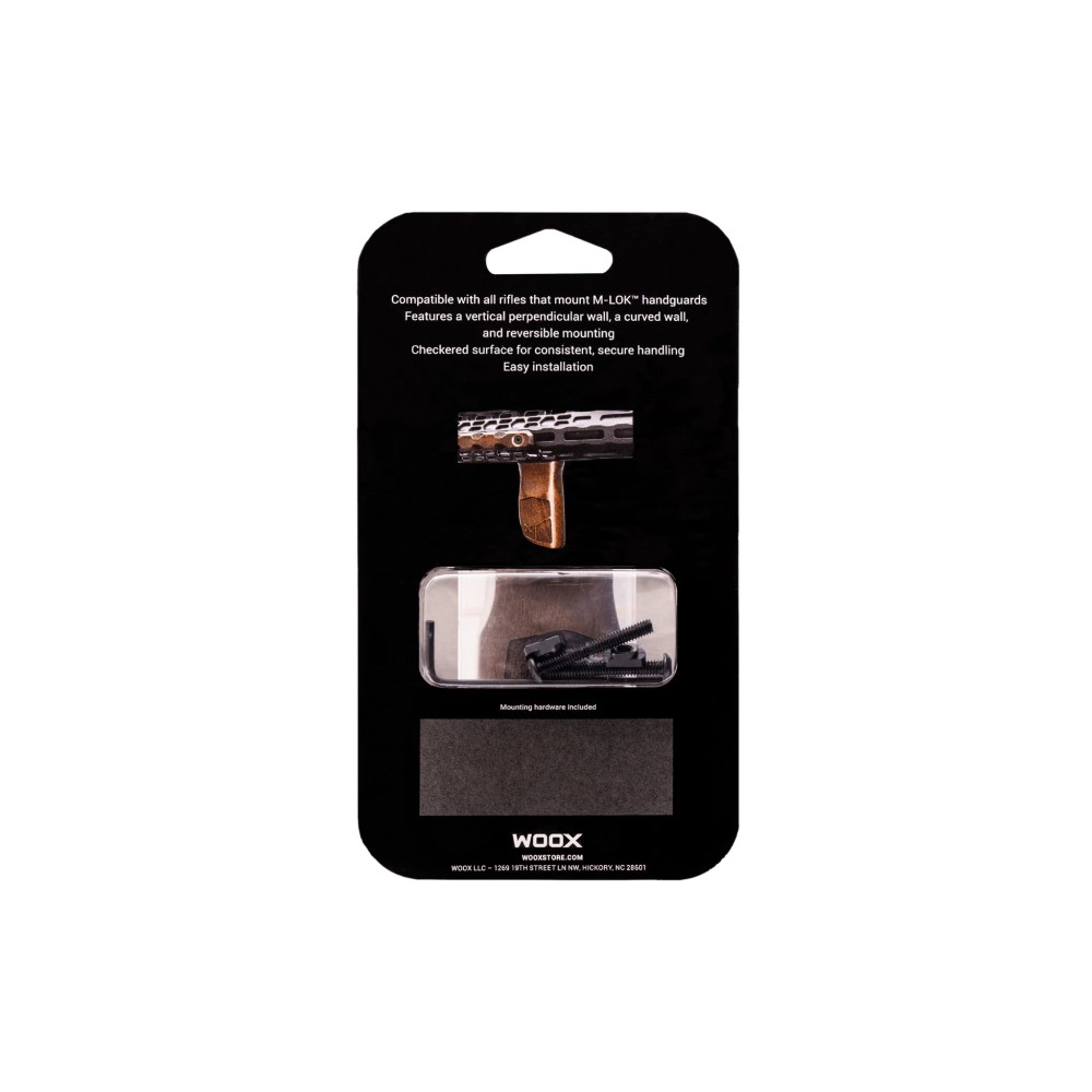 WOOX M-LOK Vertical Grip – walnut | BHI DISTRIBUTION