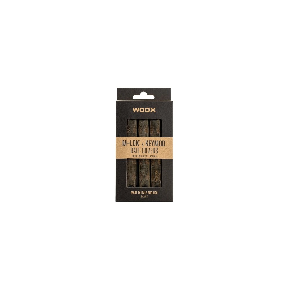 WOOX M-LOK & KeyMod rail covers (x3) | BHI DISTRIBUTION