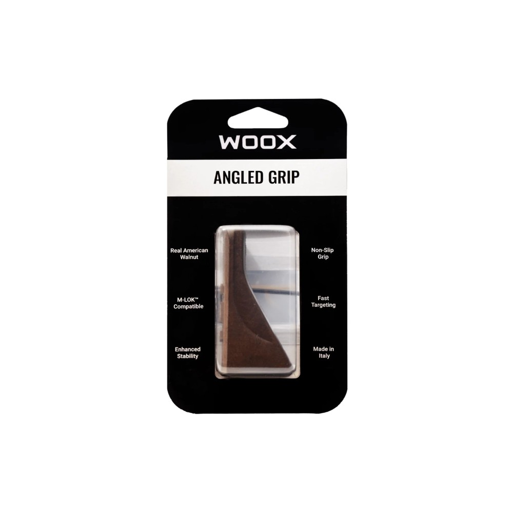 WOOX M-LOK Angled Grip – walnut | BHI DISTRIBUTION