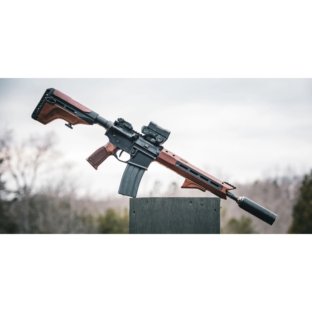 WOOX M-LOK Angled Grip – walnut | BHI DISTRIBUTION