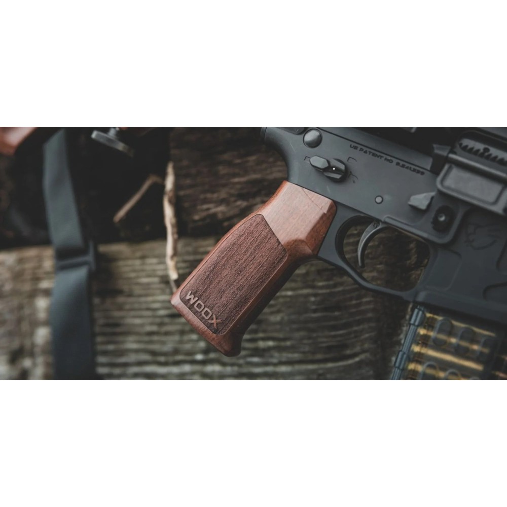 WOOX Vigilante Grip – noyer pour AR | BHI DISTRIBUTION